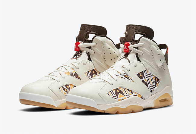 Air Jordan 6 Quai 54 White Yellow Black Shoes - Click Image to Close